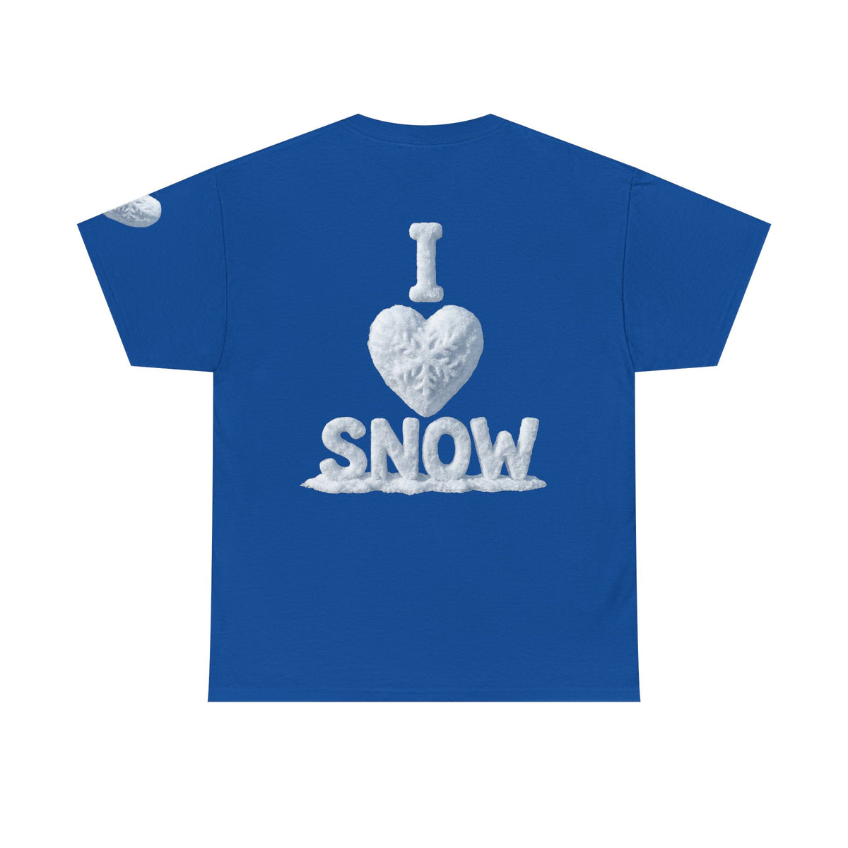 Color: Royal | I Love Snow Premium Graphic Tee