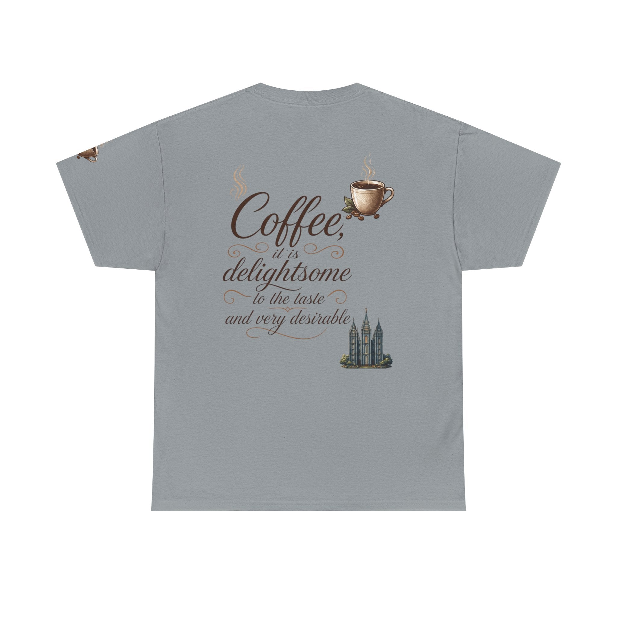 "Coffee is Delightsome" Premium Graphic Tee