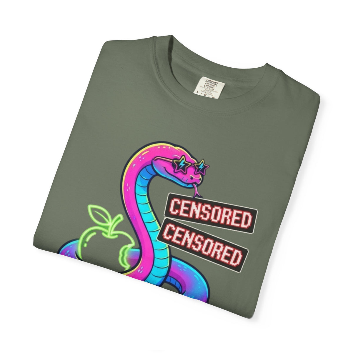 Good Book Series Naked & Unashamed Unisex Garment-Dyed Tee