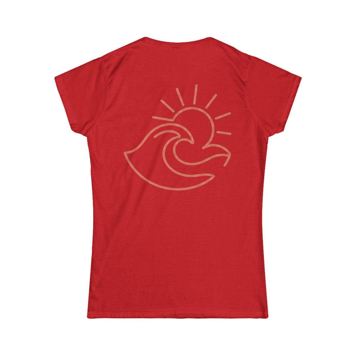 Color: Red | Sun Women's Tee