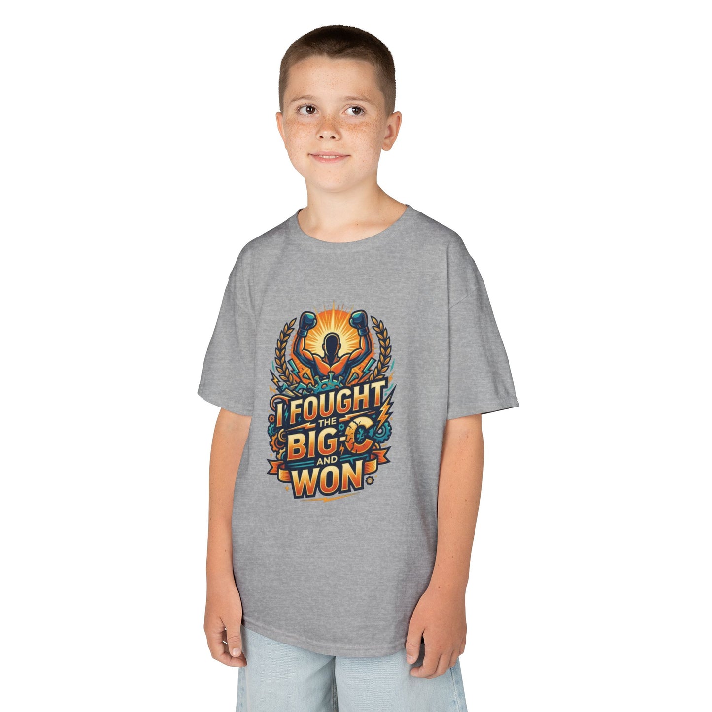 "I Fought The Big C and Won" Kids Tee