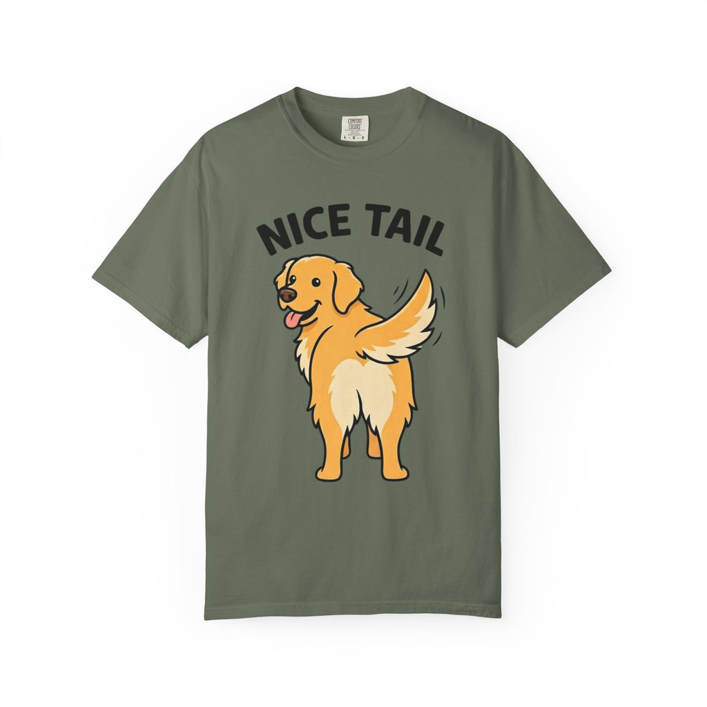 "Nice Tail" Unisex Garment-Dyed Tee
