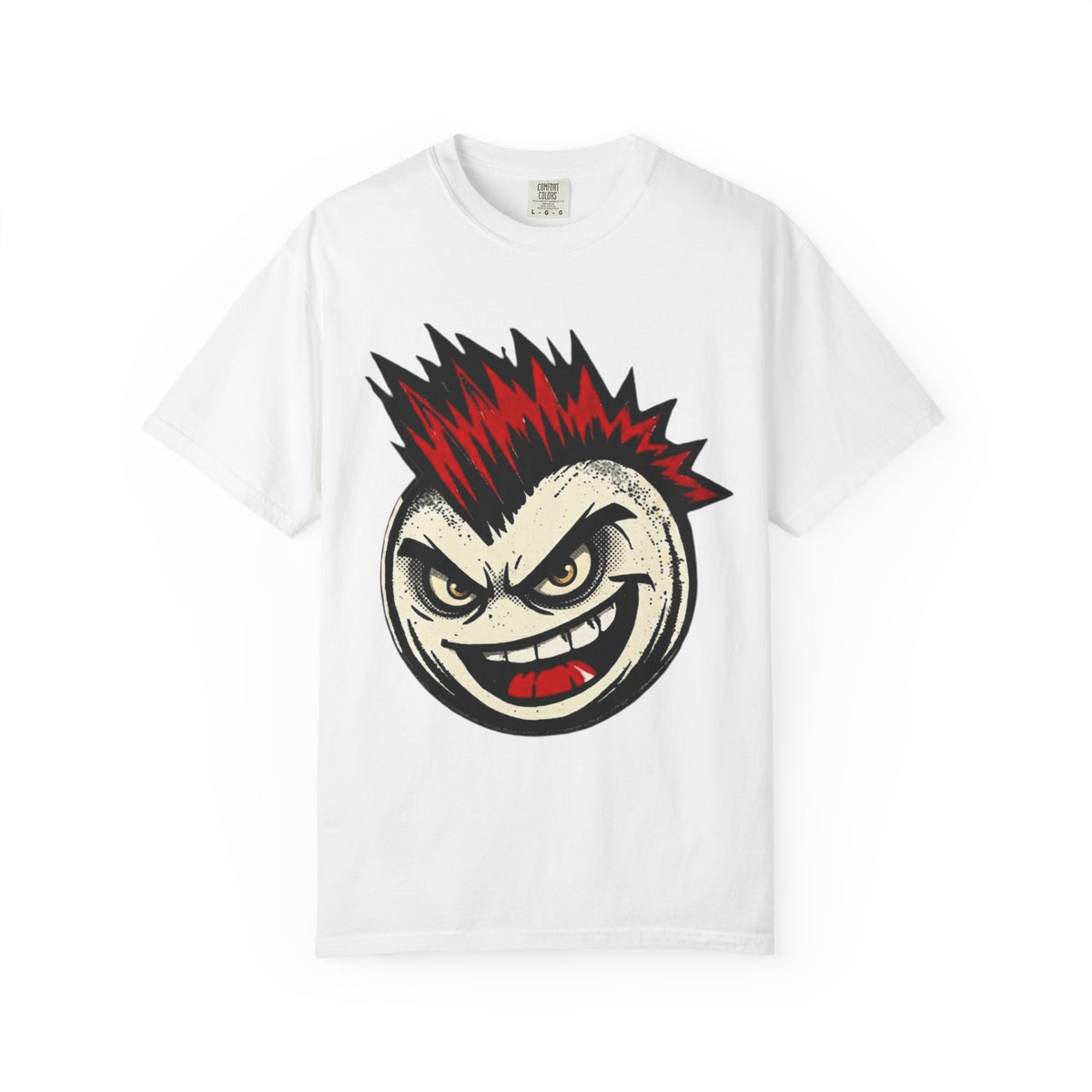 Color: White | Hazard Unisex Garment-Dyed Tee