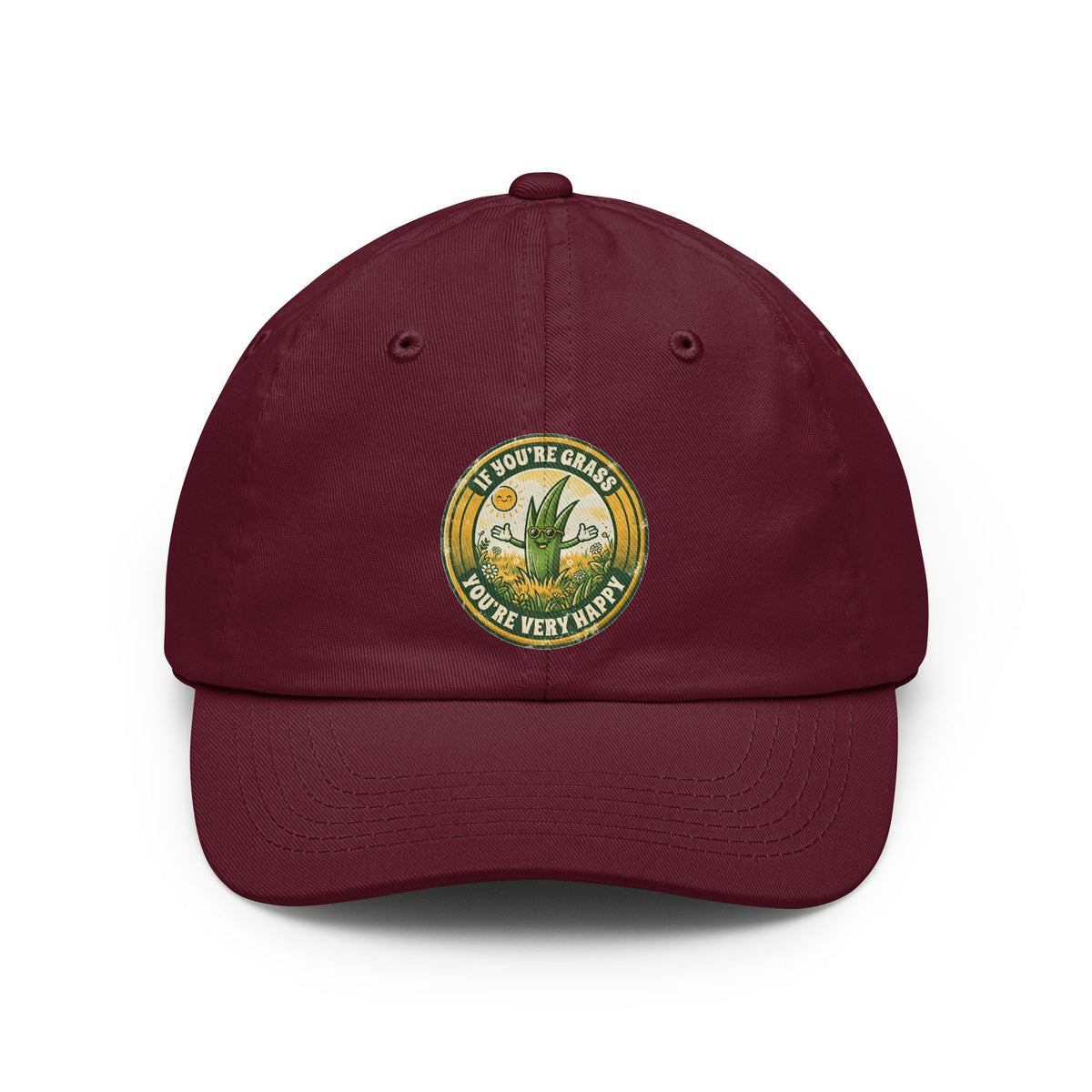 "If You're Grass You're Very Happy" Dad Hat