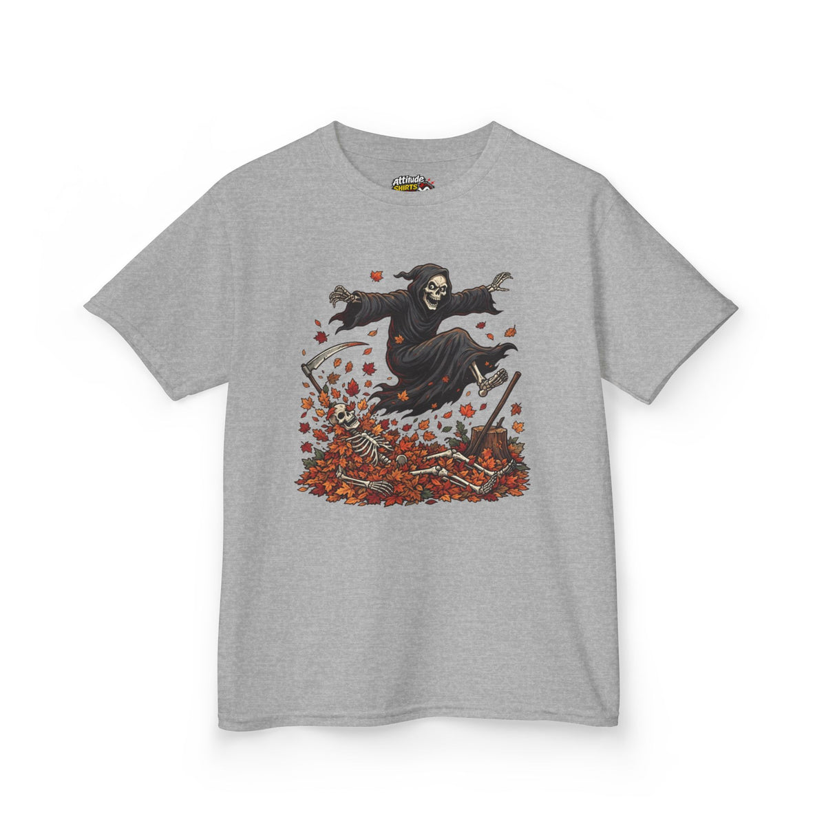 Color: Sport Grey | Autumn Death Kids Tee