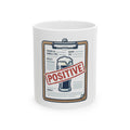 "False Positive IPA" White Ceramic Mug — Graphic
