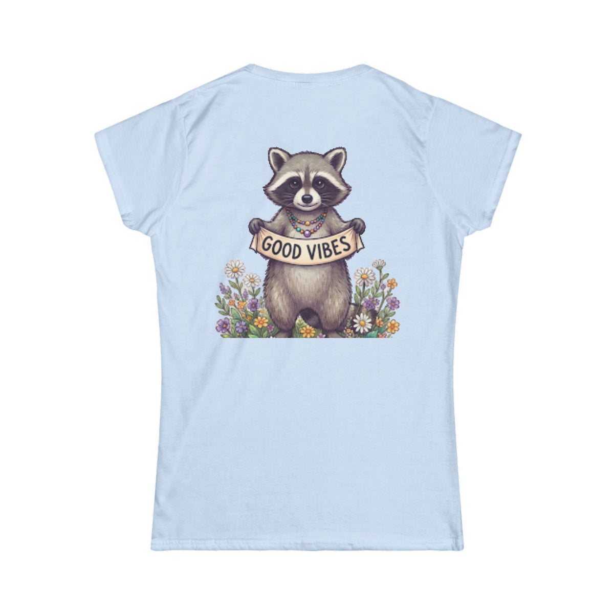 "Hippy Raccoon" Women's Tee