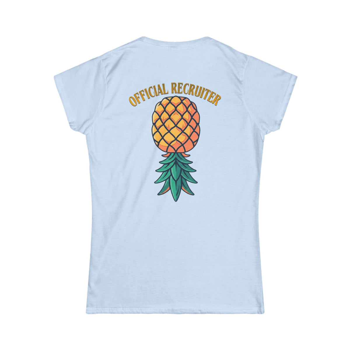 Color: Light Blue | Official Recruiter Women's Tee
