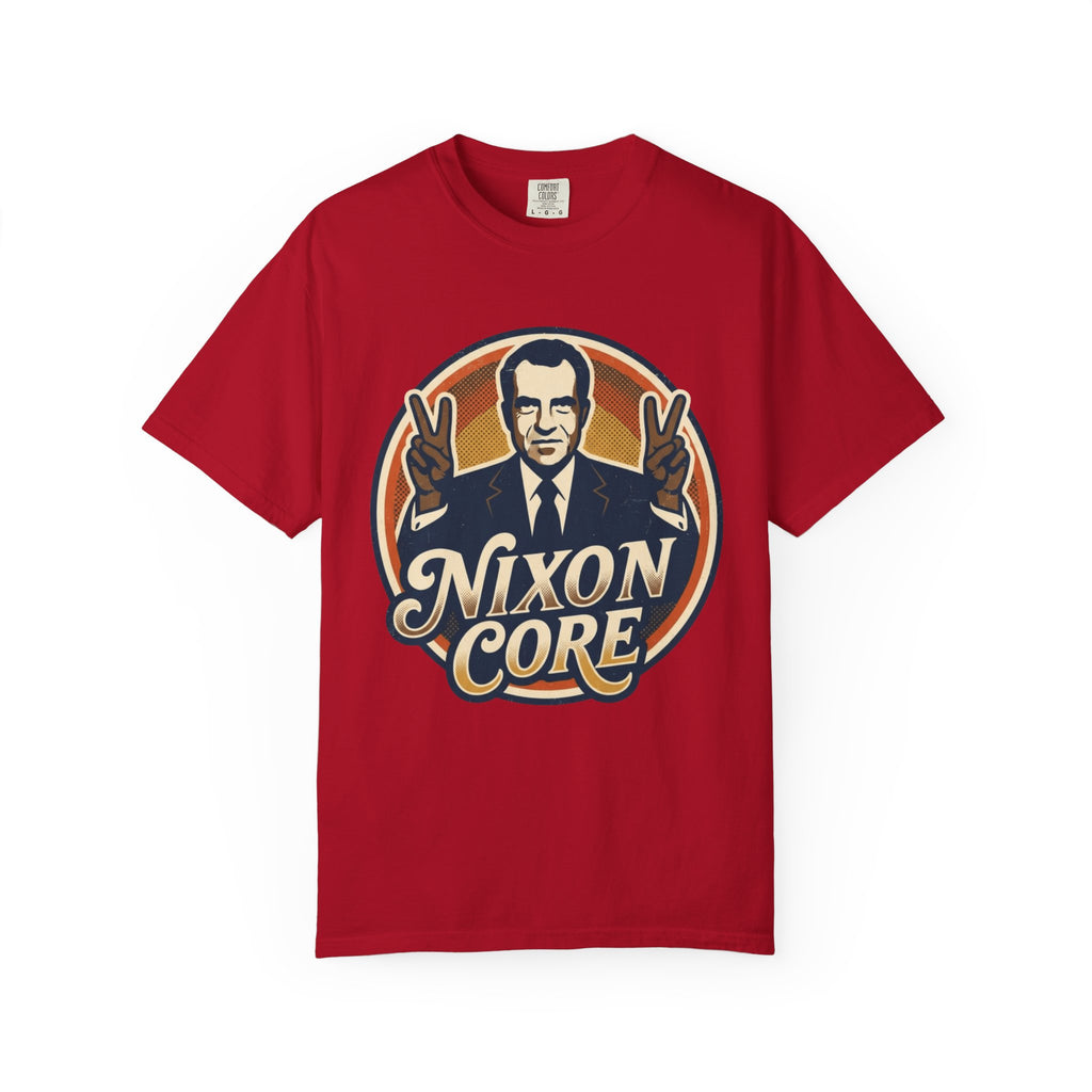 "Nixon Core" Unisex Garment-Dyed Tee