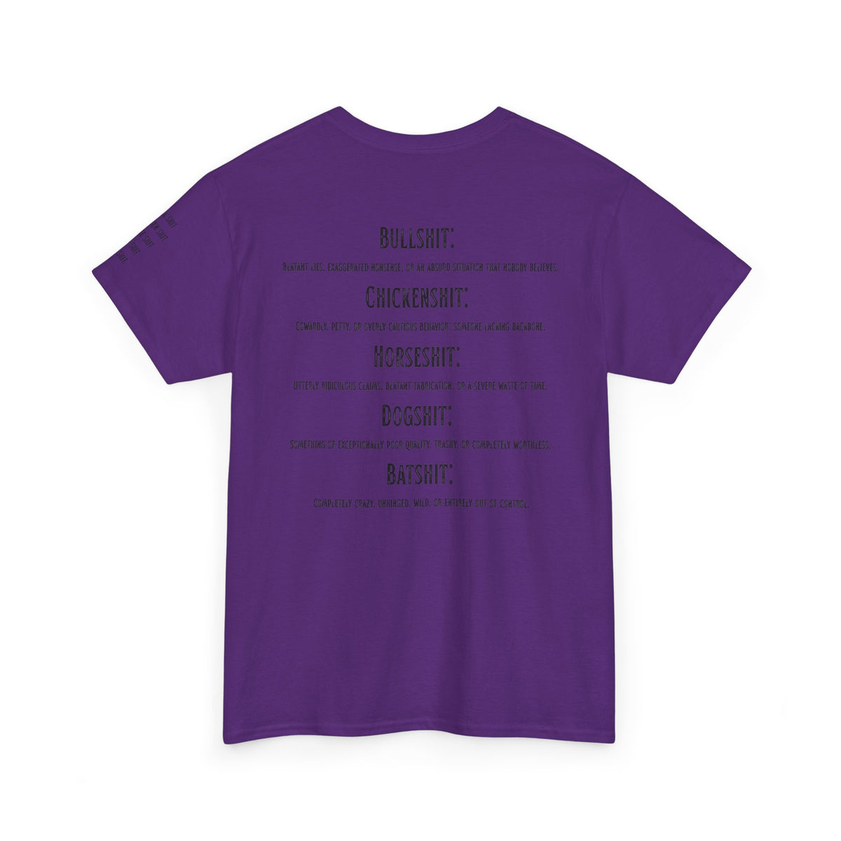 "Types of Shit" Premium Graphic Tee