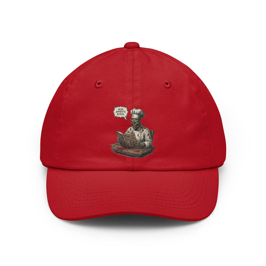 Color: Red | Bon Appetit Bitch Dad Hat