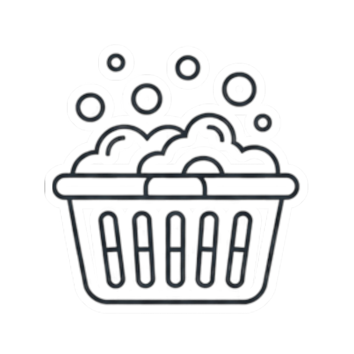 "Mental Health Day - Laundry Edition" Sticker