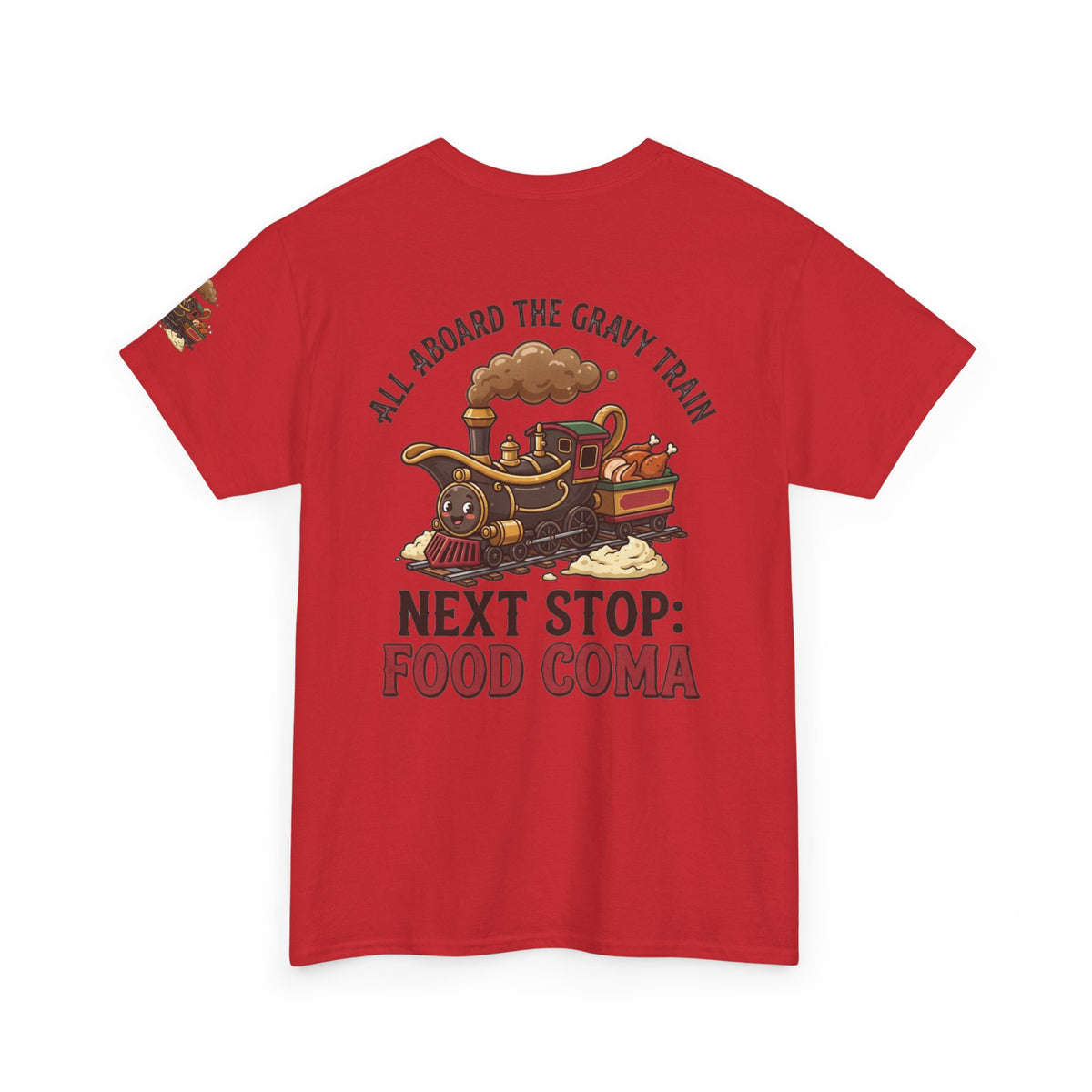 "Next Stop Food Coma" Premium Graphic Tee