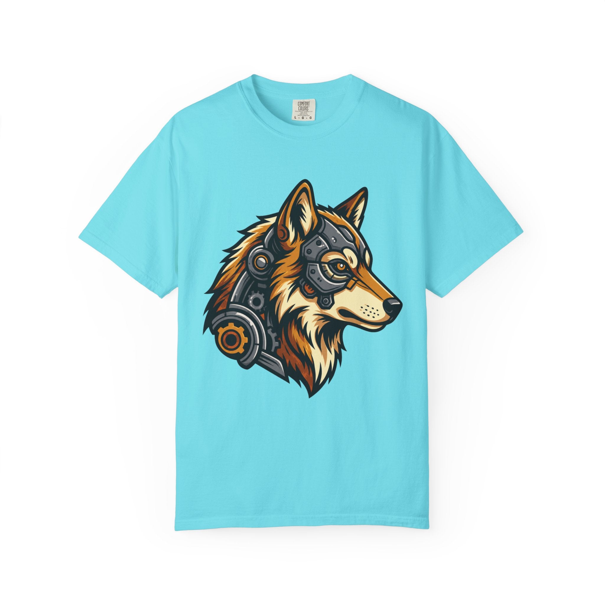 "Cyber Dog" Unisex Garment-Dyed Tee