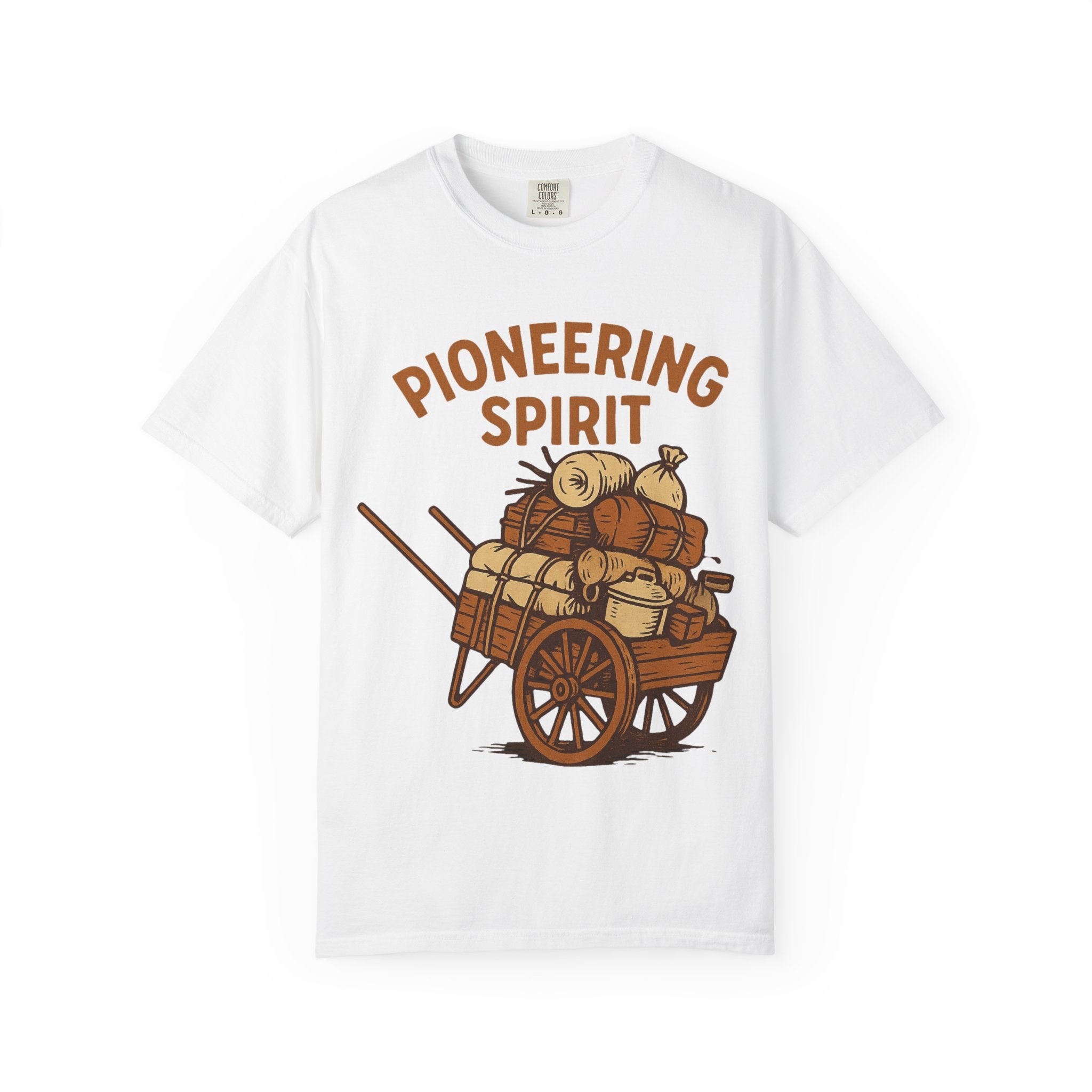 "Pioneering Spirit" Unisex Garment-Dyed T-shirt