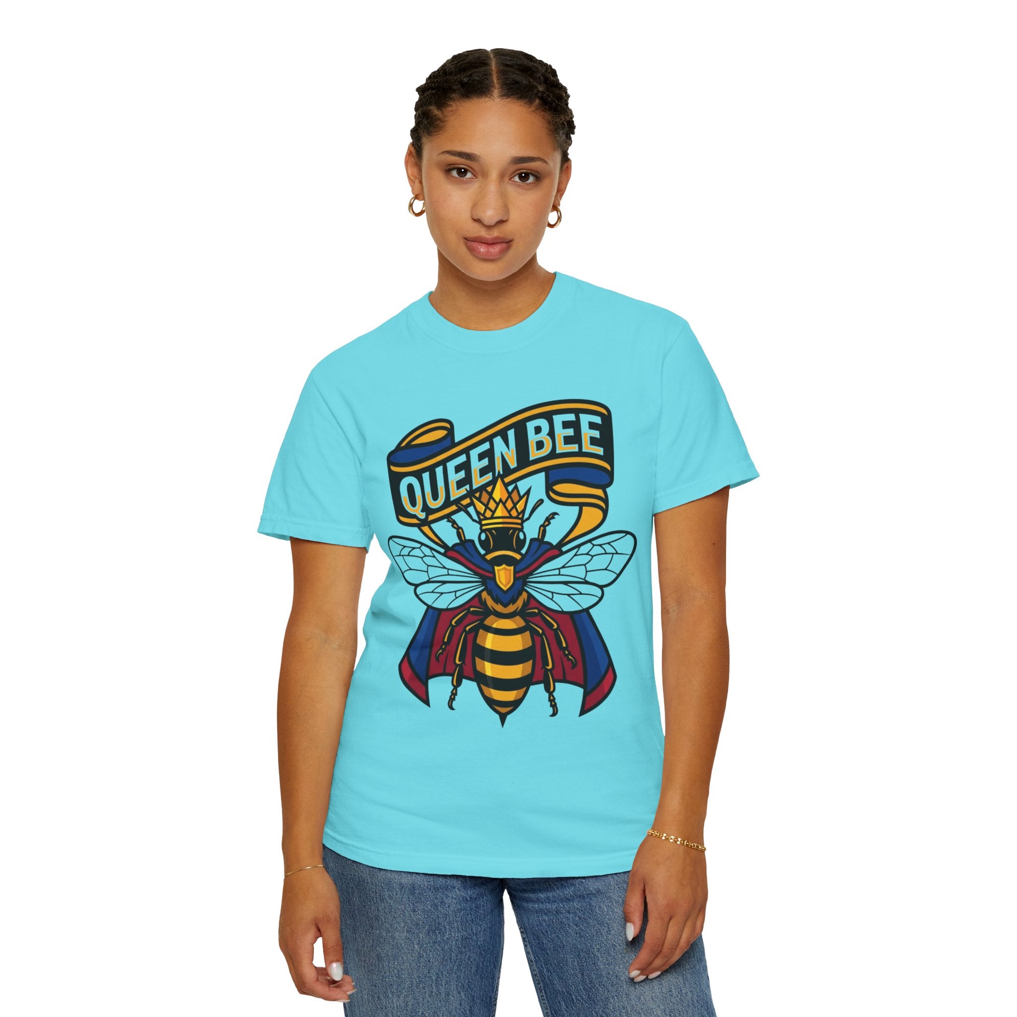 "Queen Bee" Unisex Garment-Dyed Tee