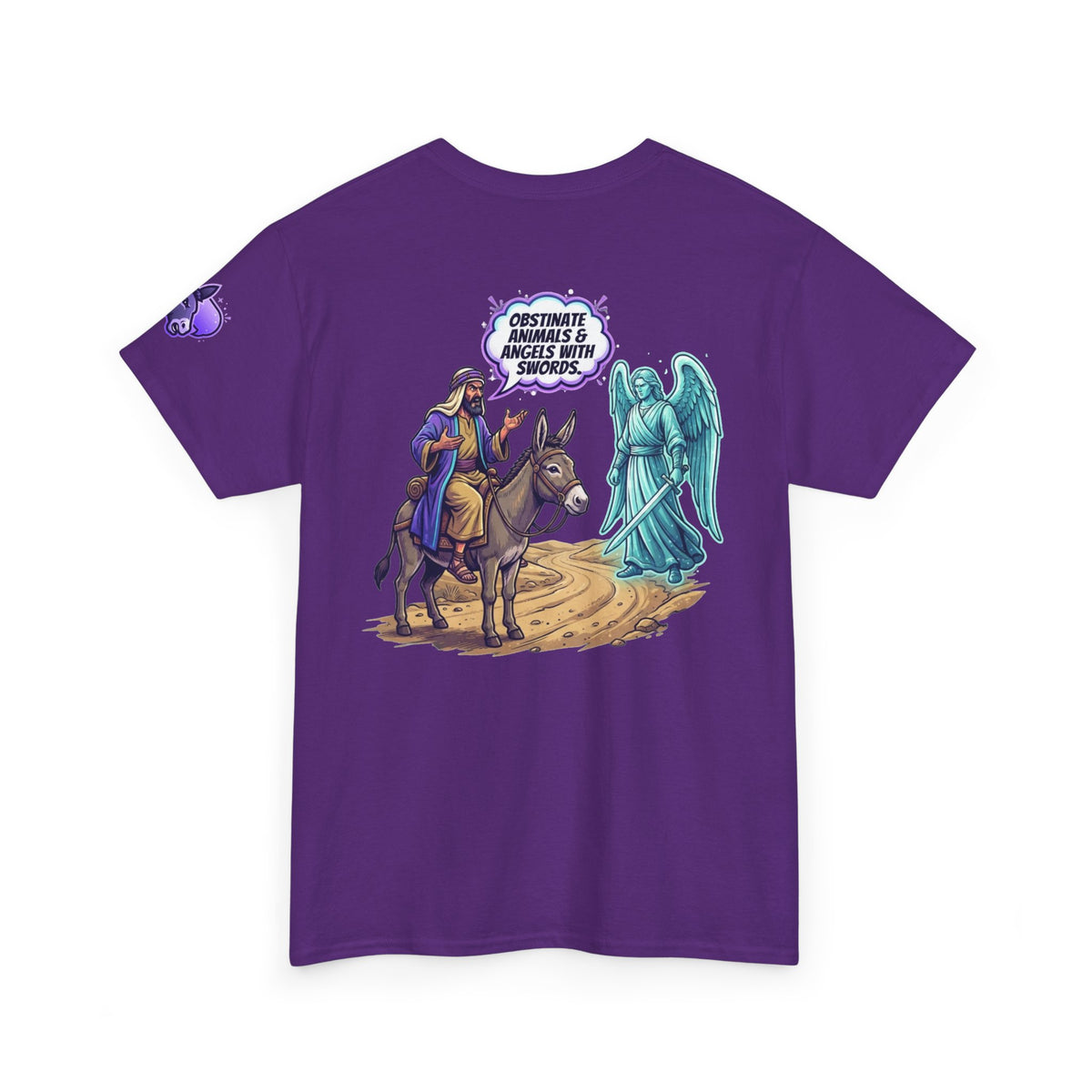 Good Book Series Obstinate Animals & Angels With Swords Premium Graphic Tee