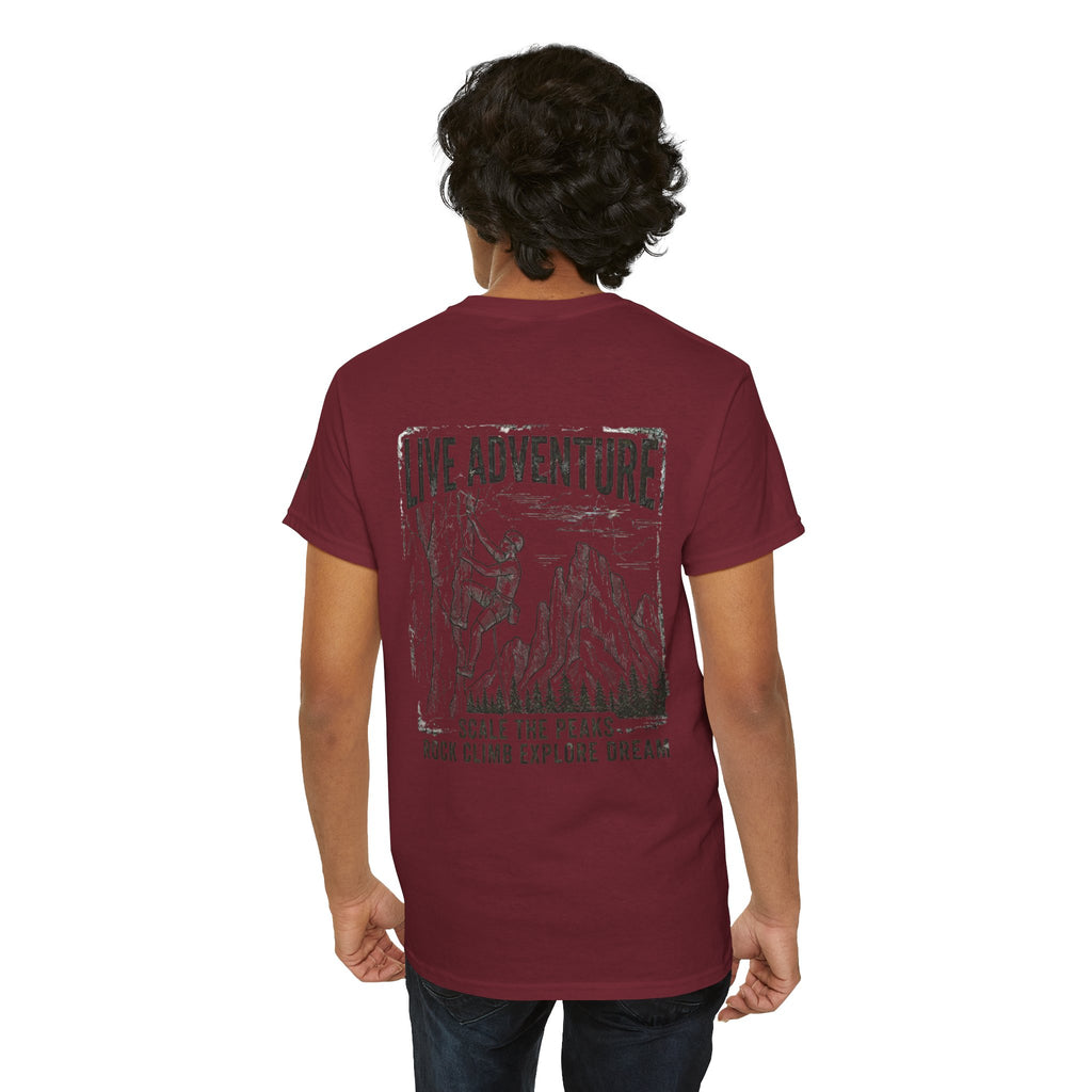 "Live Adventure - Climb" Premium Graphic Tee