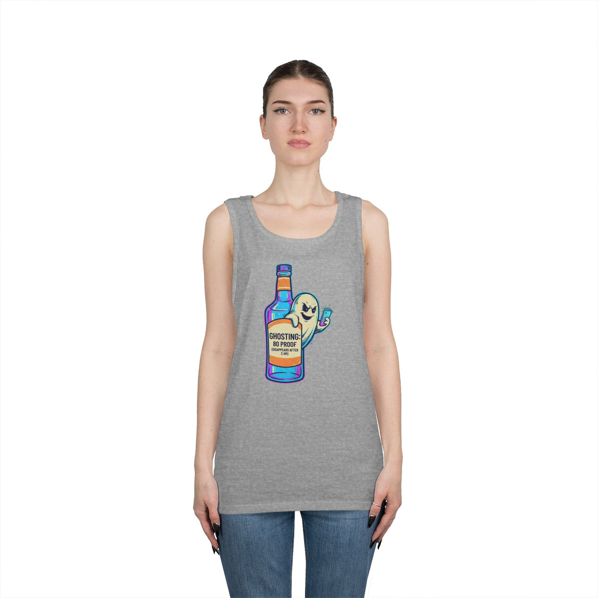 Color: Sport Grey | Ghosting Tank Top