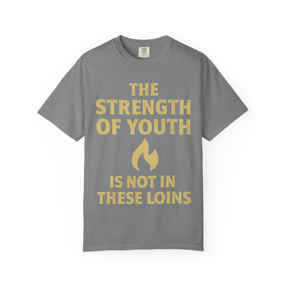 Color: Grey | Strength of Youth Unisex Garment-Dyed T-shirt