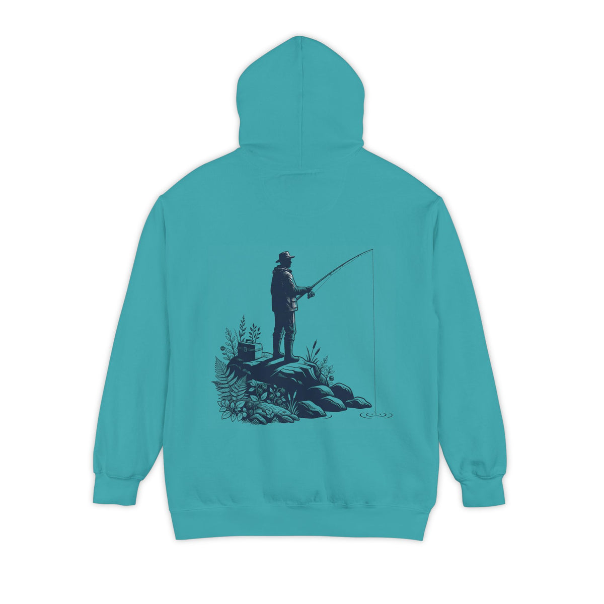 Color: Seafoam | Fishing Garment-Dyed Hoodie