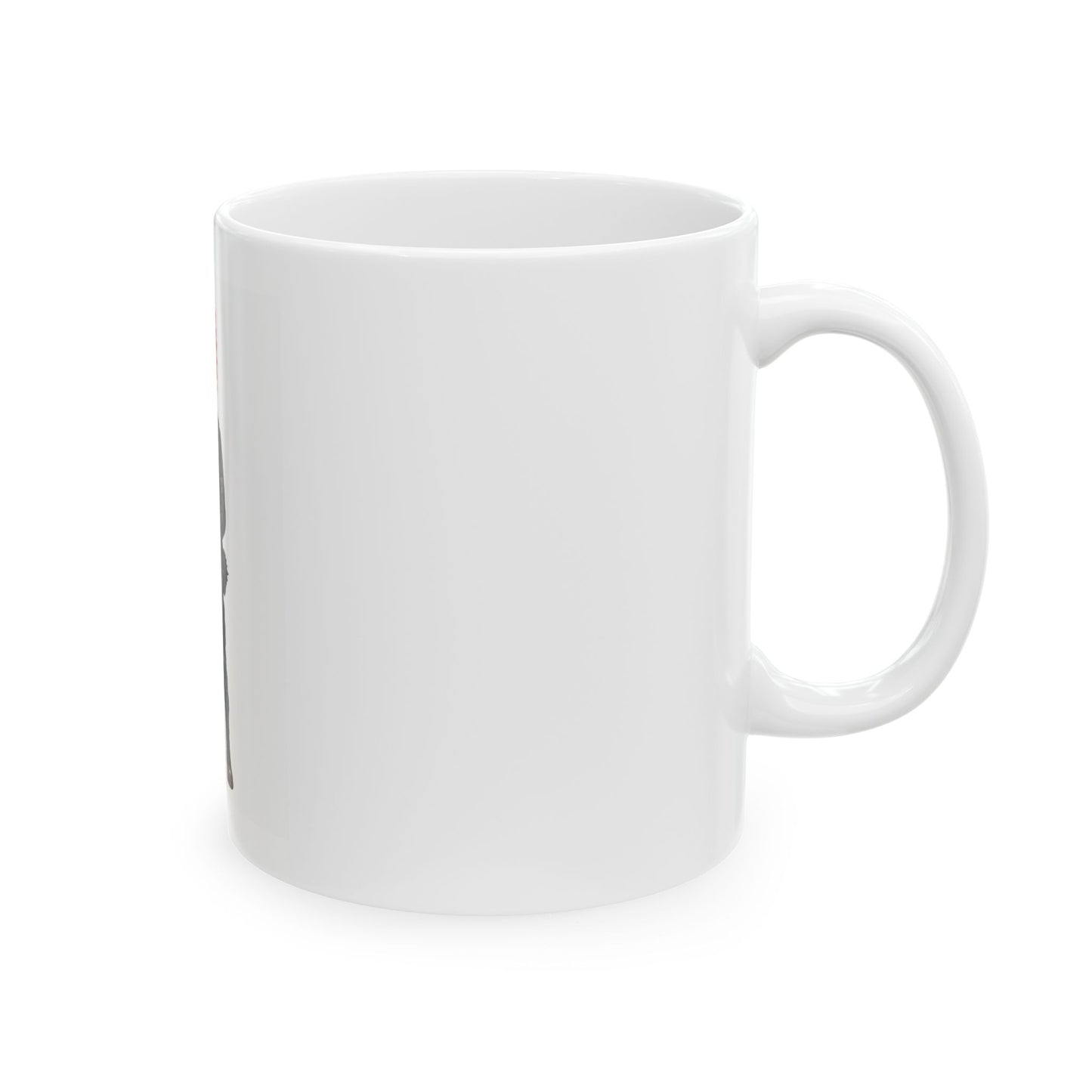 "Roxie" White Ceramic Mug