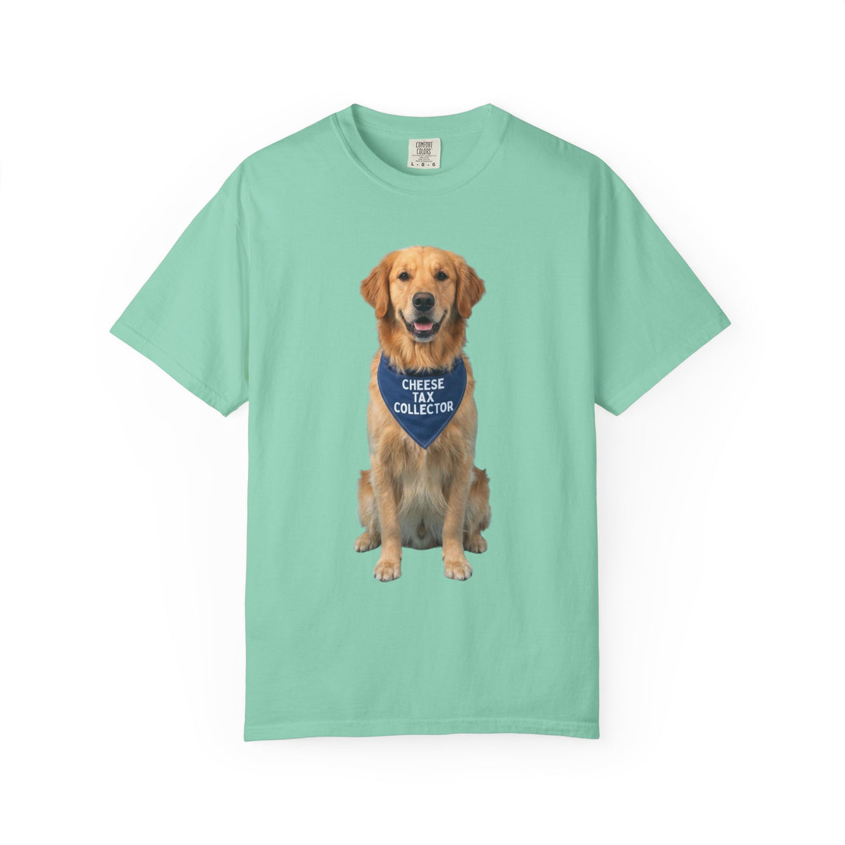 Color: Island Reef | Cheese Tax Unisex Garment-Dyed Tee