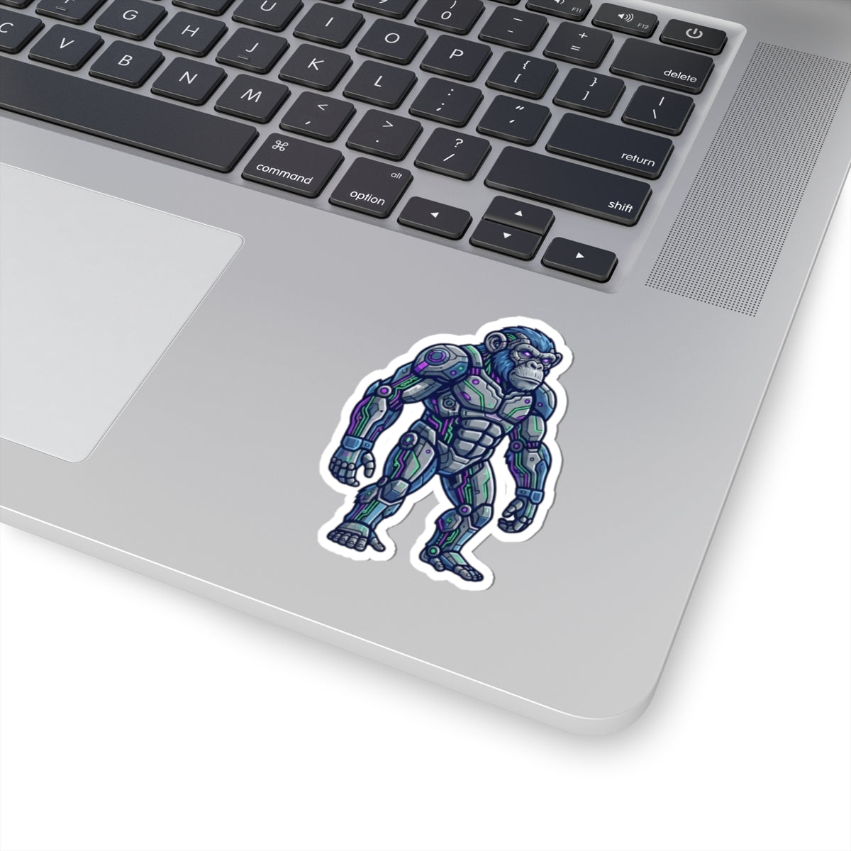 "Cyber Chimp" Sticker — Main