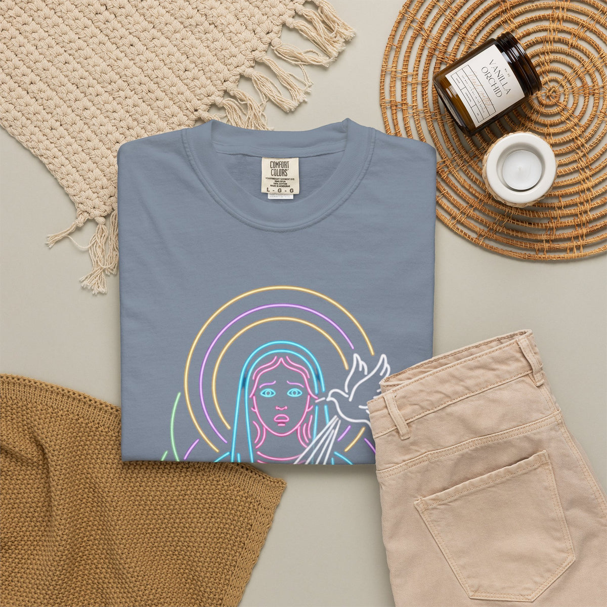 "Good Book Series MILF" Unisex Garment-Dyed Tee