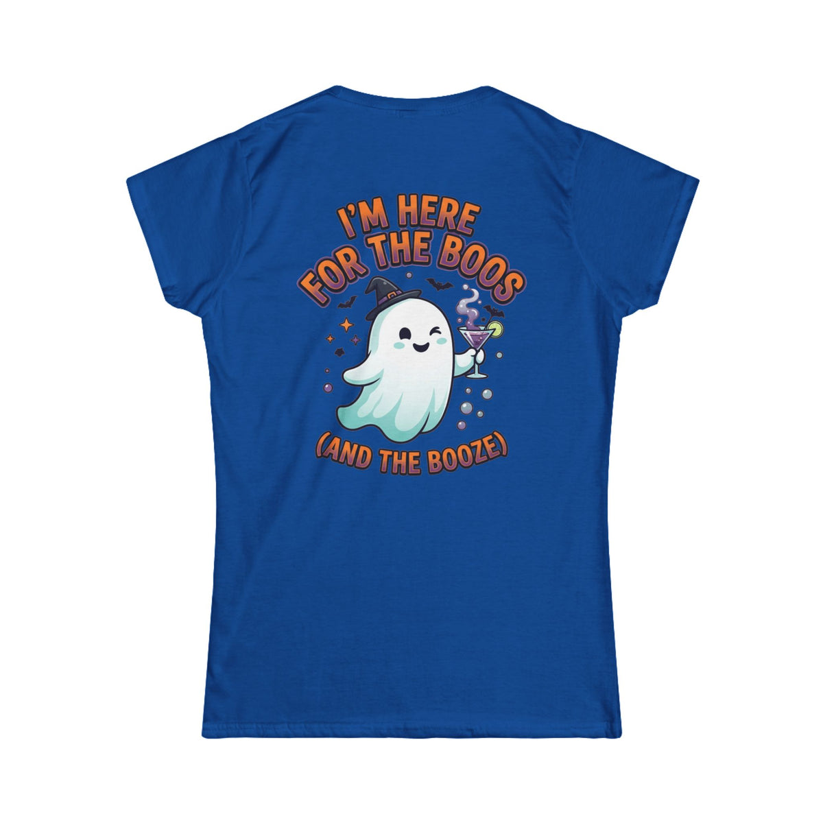 Color: Royal | I'm Here For The Boos Women's Tee