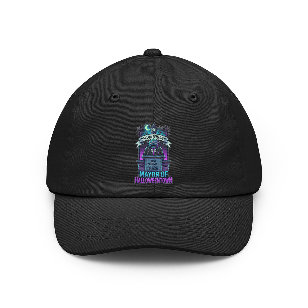 Color: Black | Mayor Of Halloweentown Dad Hat
