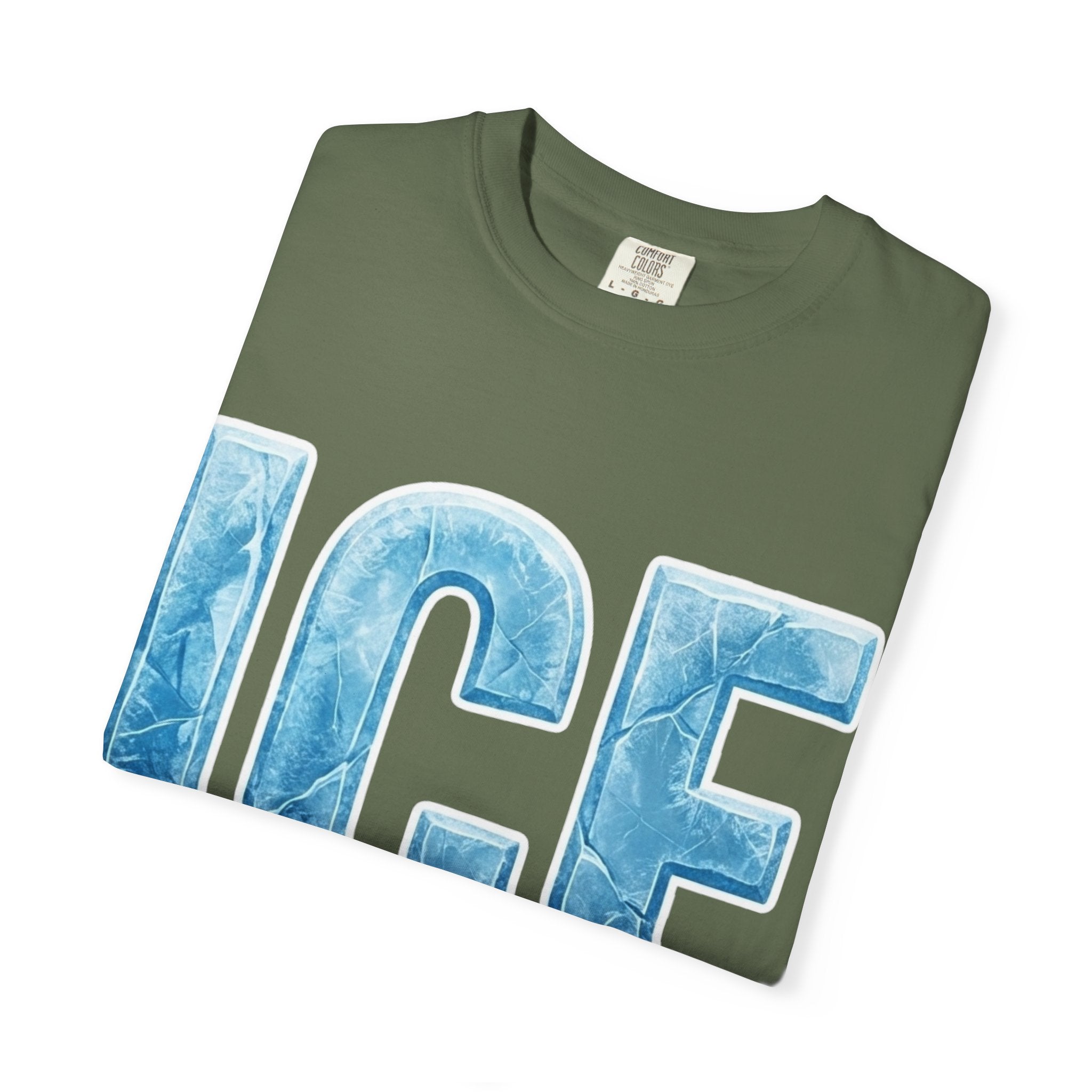 "ICE Cold Government" Unisex Garment-Dyed T-shirt