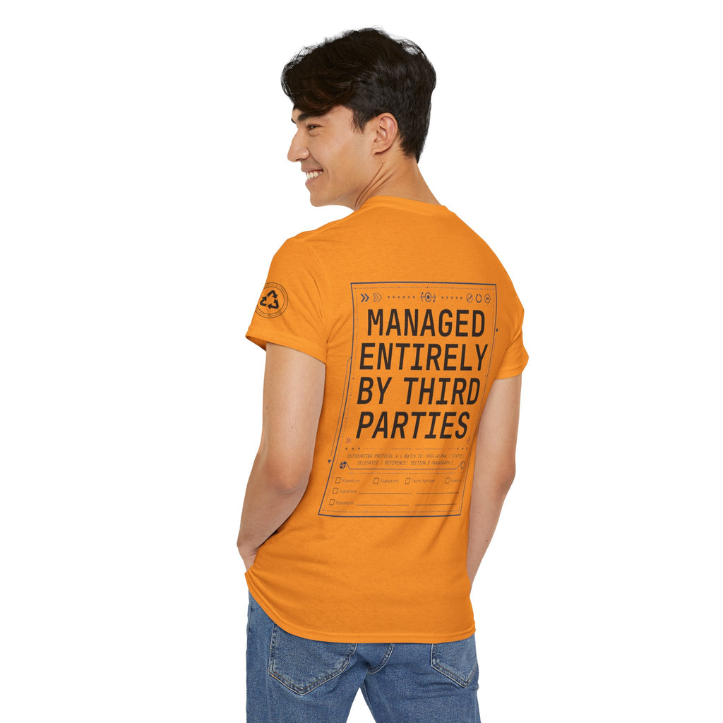 "Managed Entirely By Third Parties" Premium Graphic Tee
