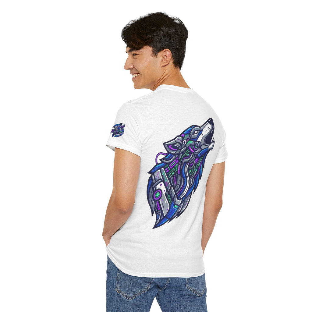 "Cyber Wolf" Premium Graphic Tee