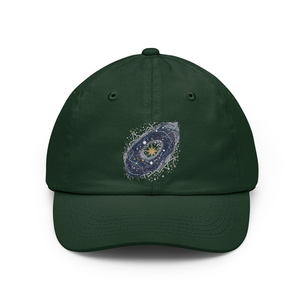Color: Forest Green | Constellation Map (Dark Sky) Dad Hat