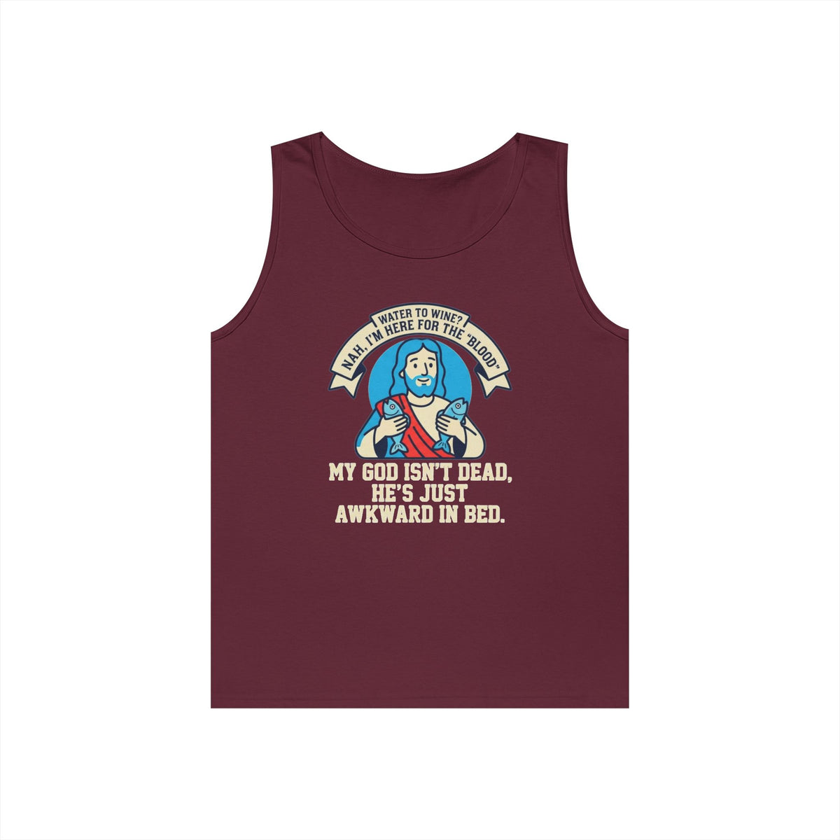 "Good Book Series Not Dead Awkward In Bed" Tank Top