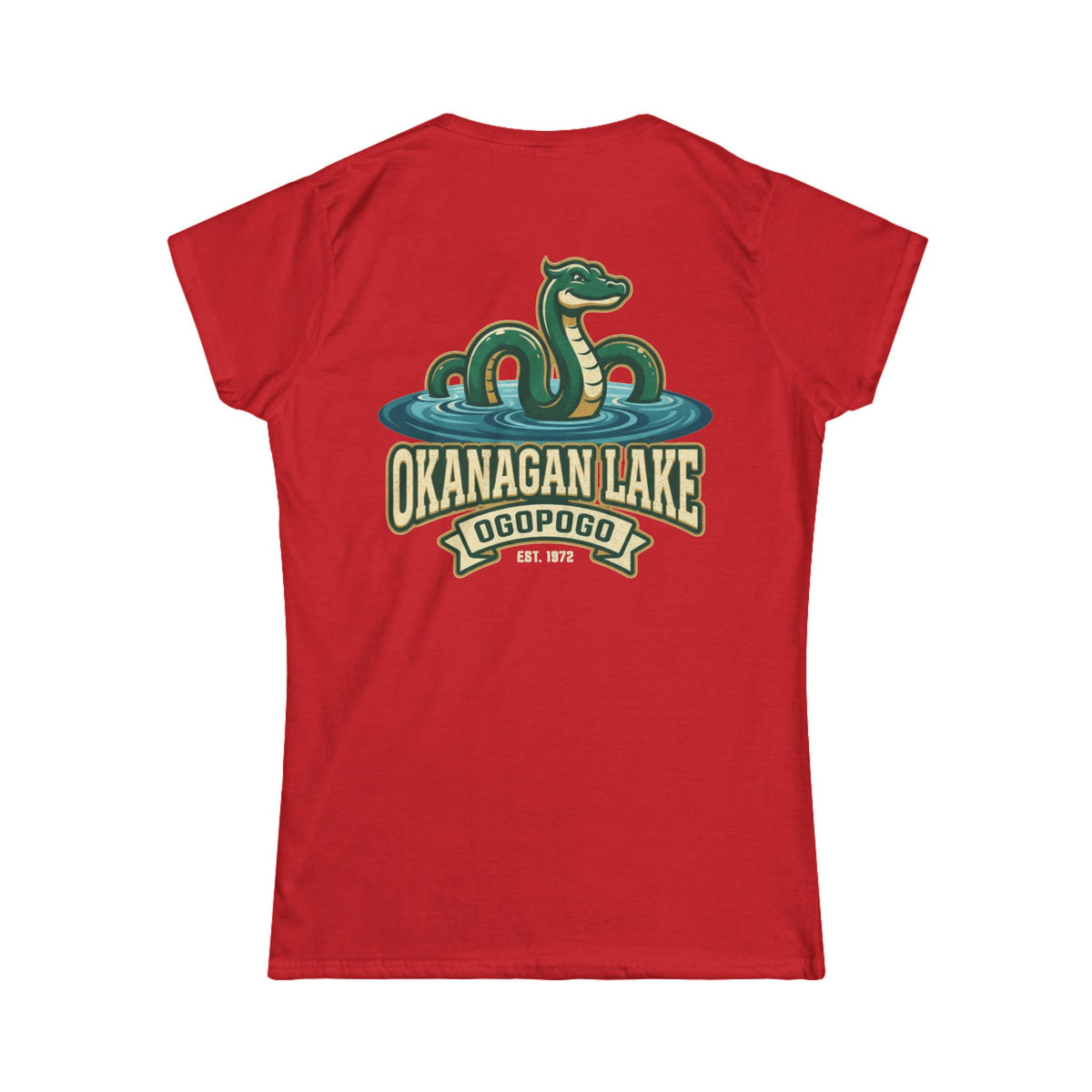 Color: Red | Ogopogo (Canada) Women's Tee
