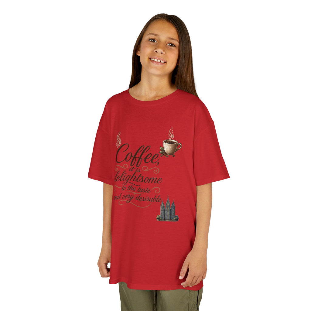 "Coffee is Delightsome" Kids Tee