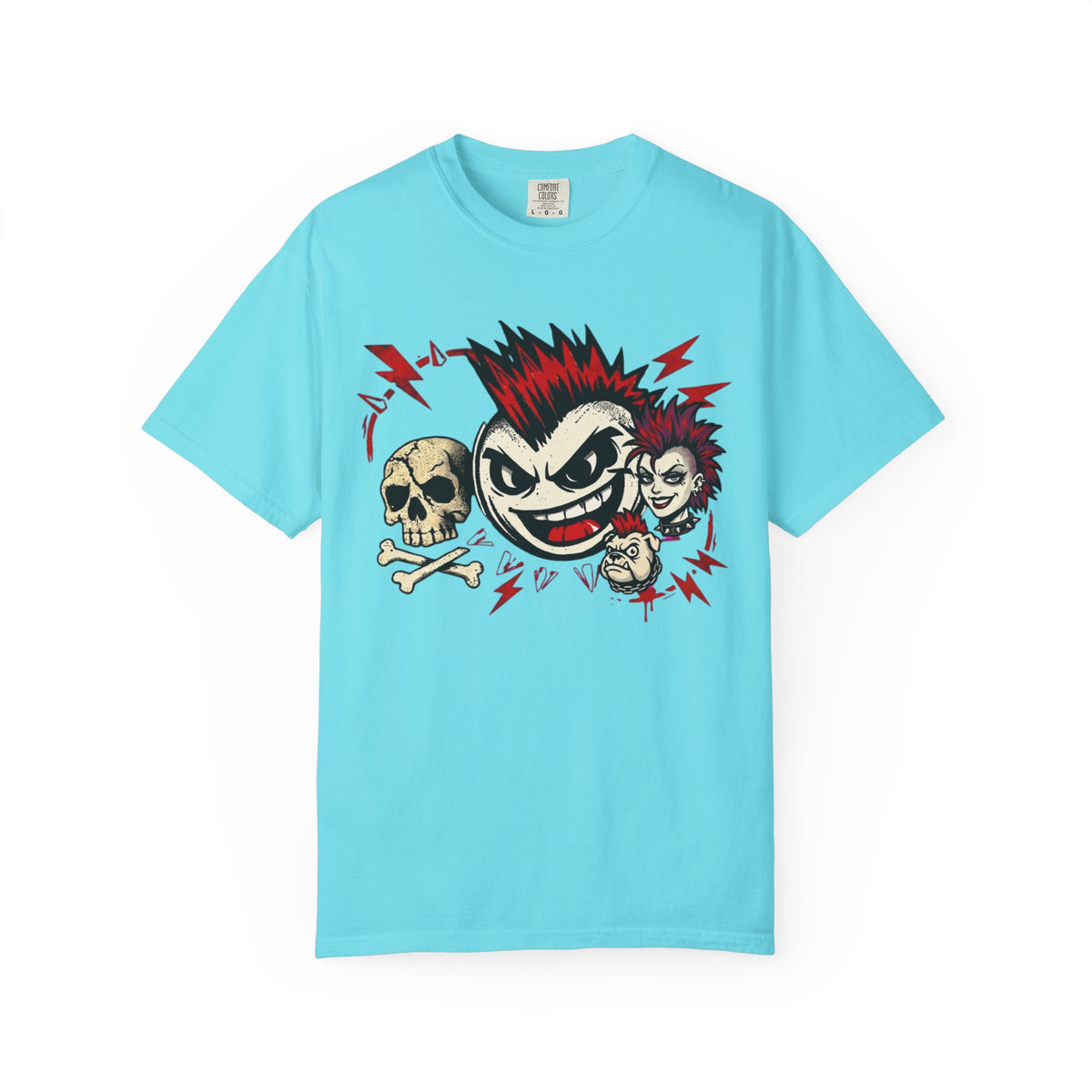 Color: Lagoon Blue | Attitude Family Unisex Garment-Dyed Tee