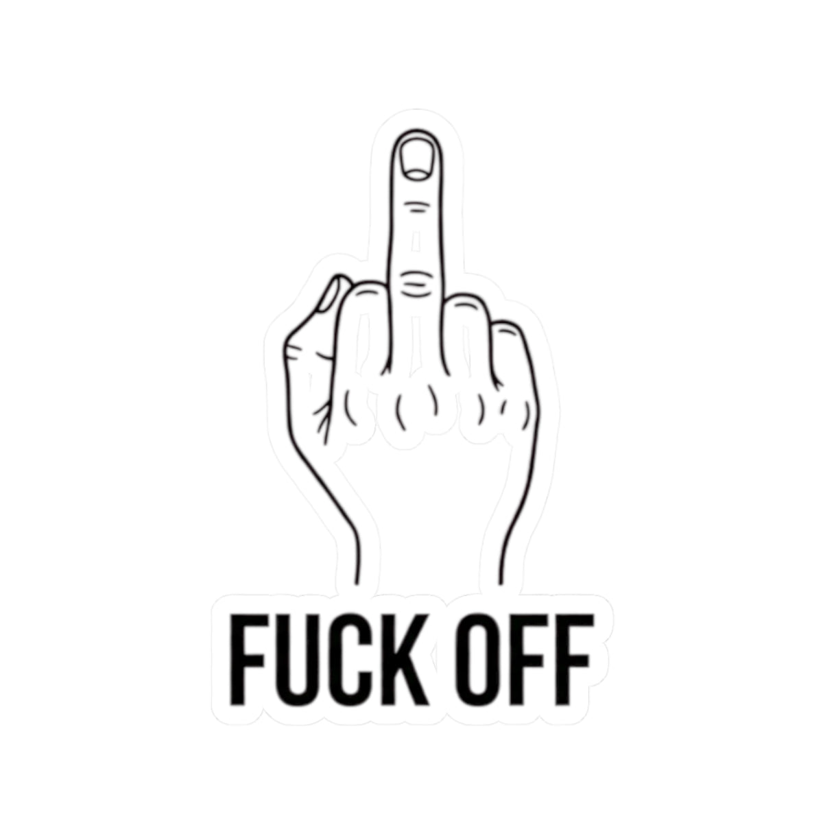 "F@#% OFF" Sticker — Main