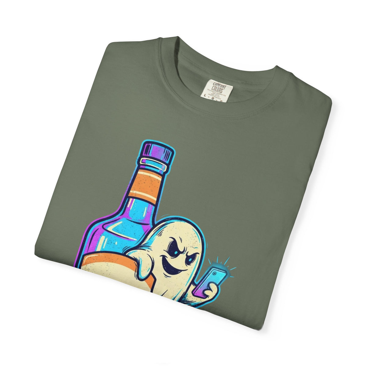 Ghosting Unisex Garment-Dyed Tee