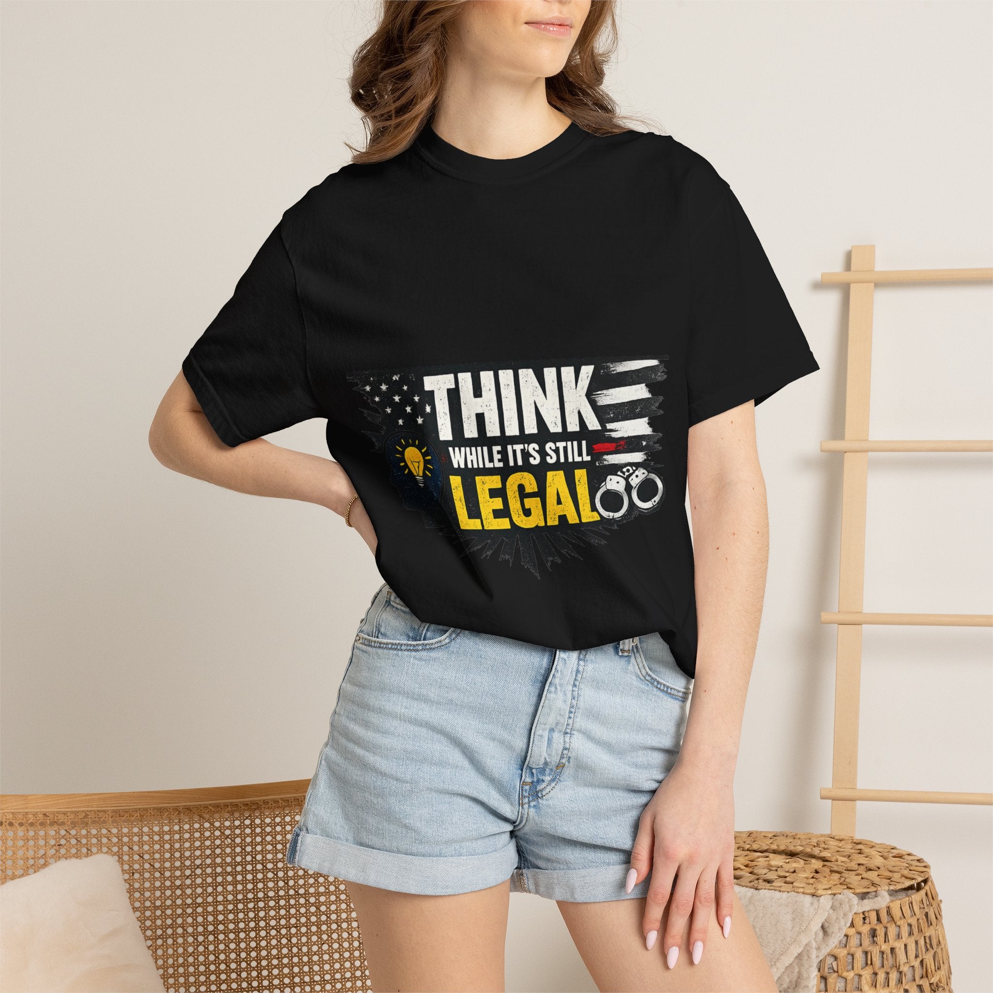 Think (Apparently It's Revolutionary) | Garment-Dyed Tee — AttitudeShirts