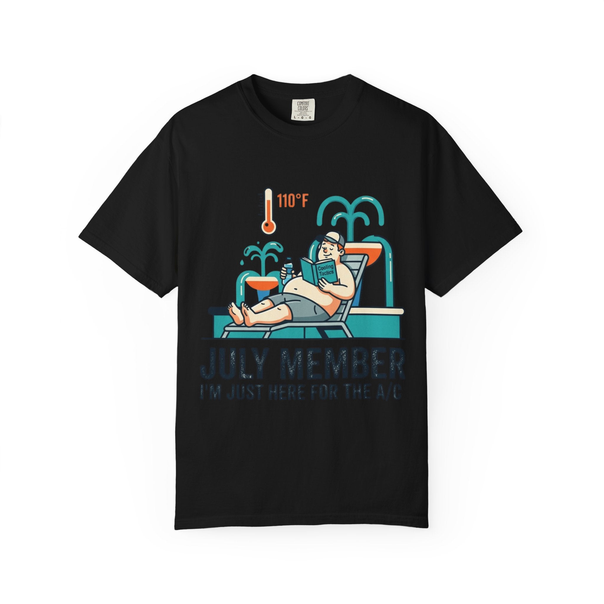 "July Member" Unisex Garment-Dyed Tee