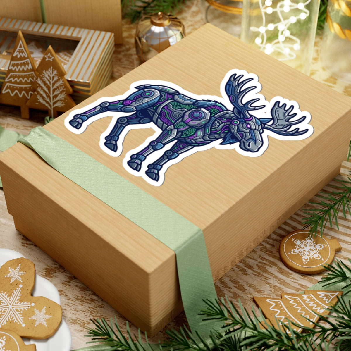 "Cyber Moose" Sticker — Main