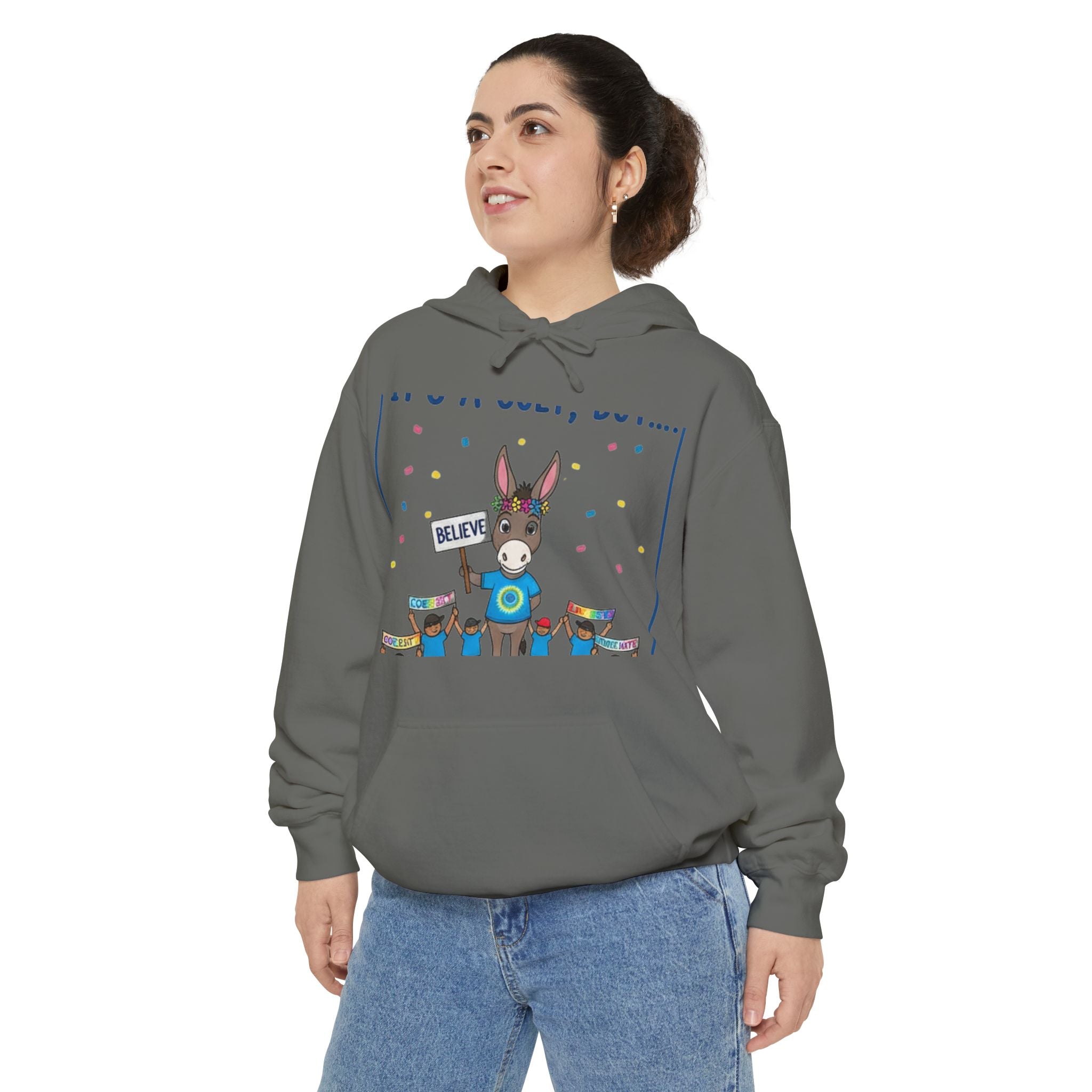 Cult: Liberal Edition | Garment-Dyed Hoodie — AttitudeShirts