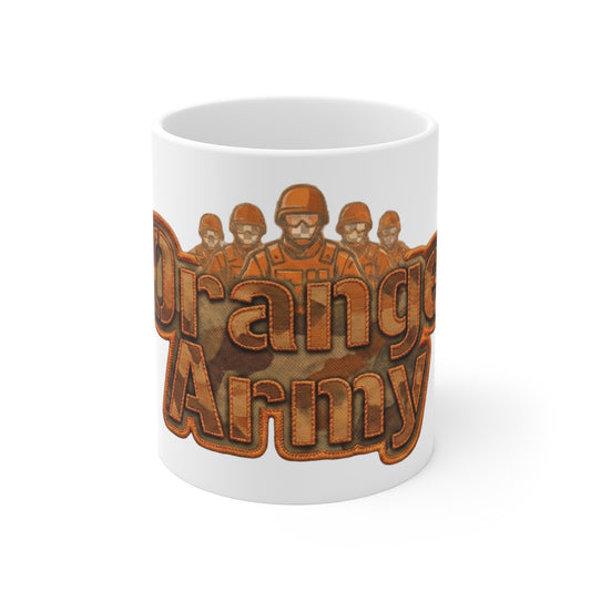 Orange Army: My Squad, My Colors | 11oz Mug