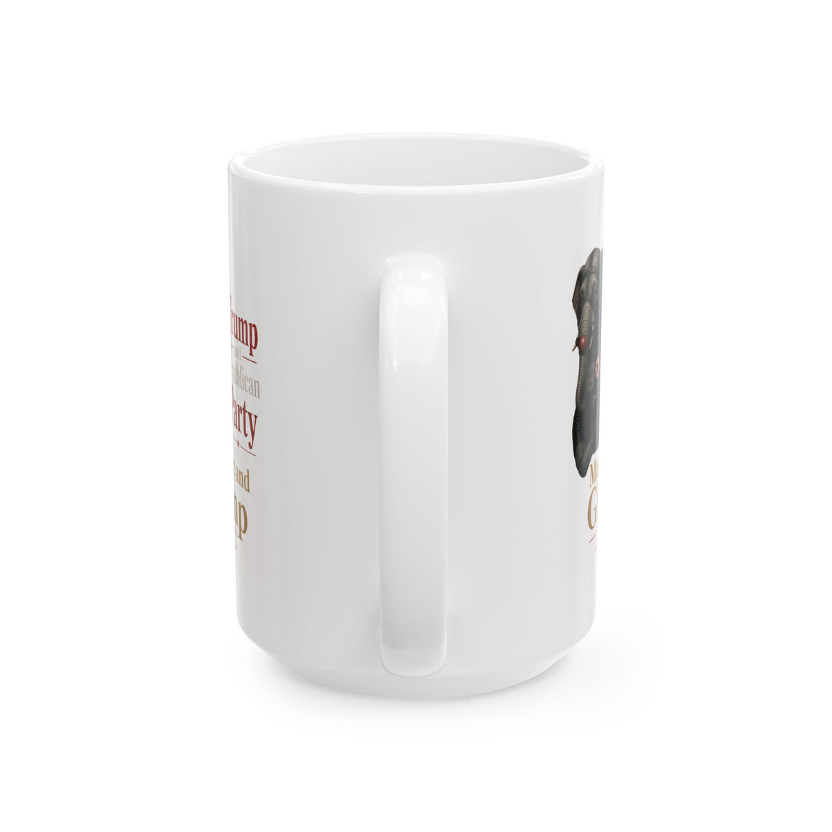 "Master and Gimp" White Ceramic Mug