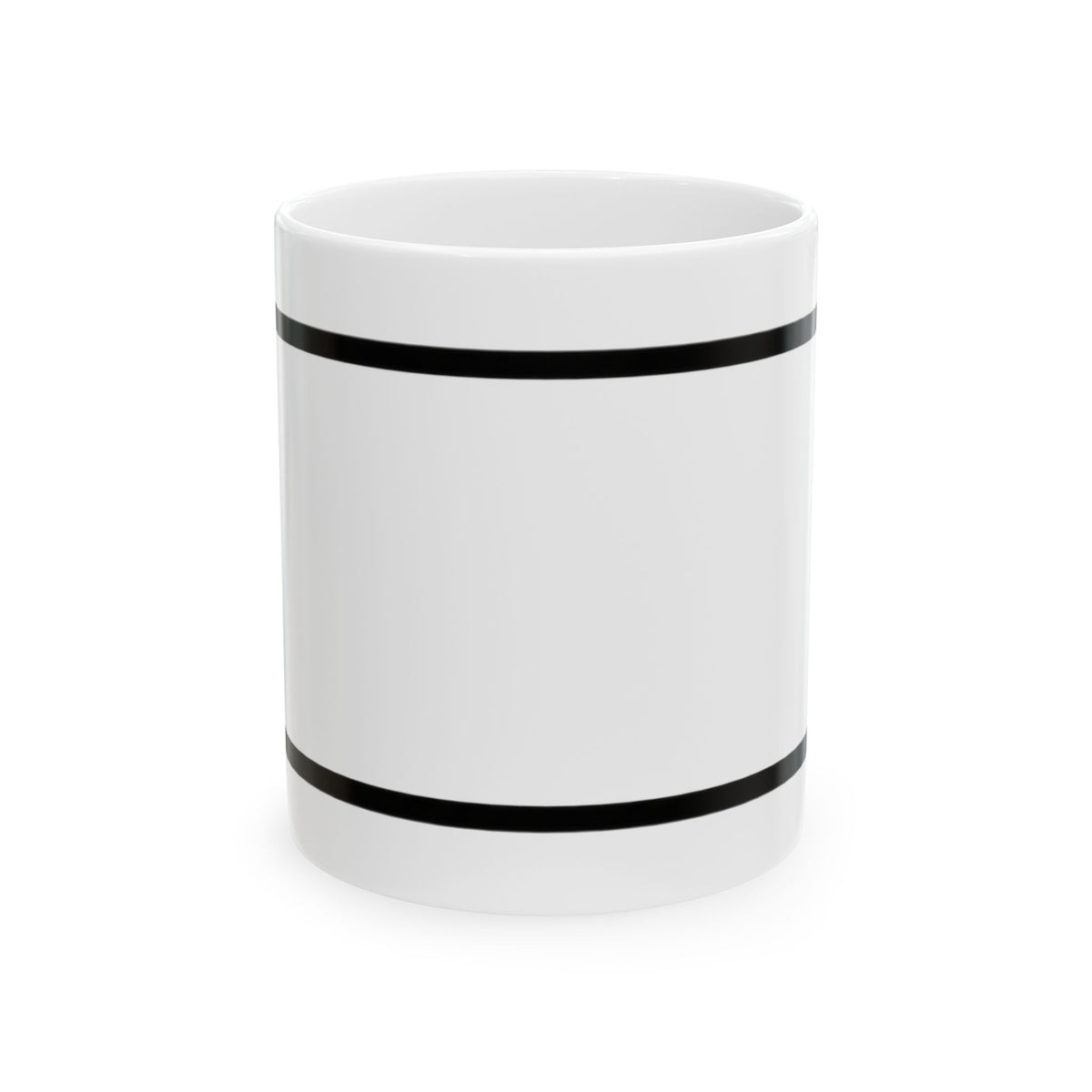 "Low Power Mode" White Ceramic Mug — Graphic