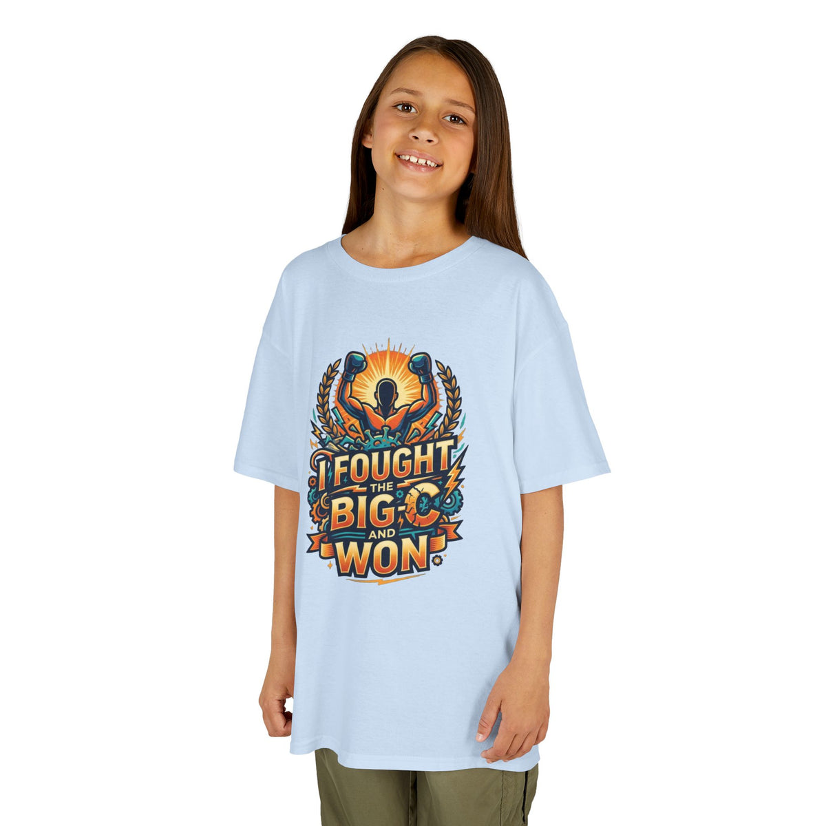 "I Fought The Big C and Won" Kids Tee