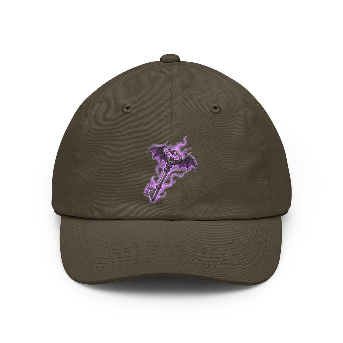 Color: Olive | Skeleton Key Dad Hat